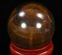 Top Quality Polished Tiger's Eye Sphere #33643-2